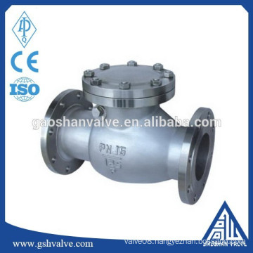 din standard stainless steel swing check valve